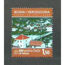 Herceg Bosna - Correo Yvert 214 ** Mnh Ciudad de Zepce