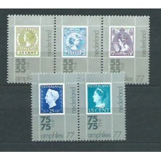 Holanda - Correo 1976 Yvert 1054/8 ** Mnh Exposición filatelica