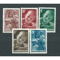 Holanda - Correo 1947 Yvert 483/7 ** Mnh