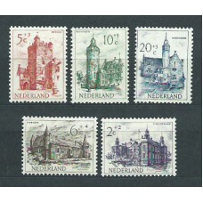 Holanda - Correo 1951 Yvert 554/8 ** Mnh Castillos