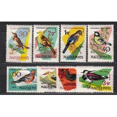 Hungria - Correo 1961 Yvert 1478/85 ** Mnh Fauna aves