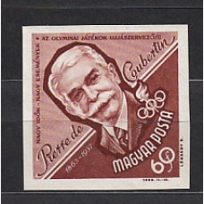 Hungria - Correo 1963 Yvert 1578 ** Mnh Pierre de Coubertin