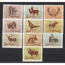 Hungria - Correo 1964 Yvert 1690/9 ** Mnh Fauna