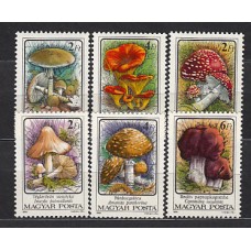 Hungria - Correo 1986 Yvert 3081/6 ** Mnh Setas