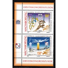 Hungria - Correo 2002 Yvert 3861/2 ** Mnh Congreso médico