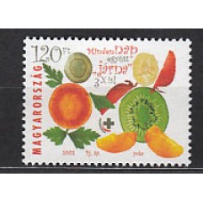 Hungria - Correo 2003 Yvert 3911 ** Mnh Frutas