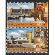 Hungria - Correo 2004 Yvert 3937/8 ** Mnh Hoteles