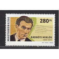 Hungria - Correo 2009 Yvert 4331 ** Mnh Miklos Radnóti