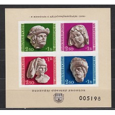 Hungria - Hojas 1976 Yvert 123 Sin dentar ** Mnh