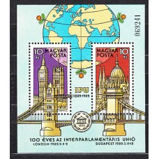 Hungria - Hojas 1989 Yvert 203 ** Mnh Puente