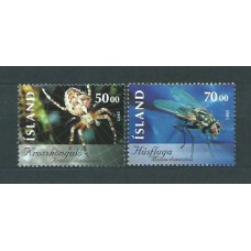 Islandia - Correo 2005 Yvert 1021/2 ** Mnh Fauna Insectos