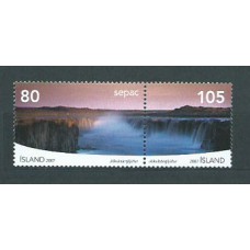 Islandia - Correo 2007 Yvert 1106/7 ** Mnh