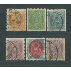 Islandia - Correo 1882 Yvert 12/7 usado