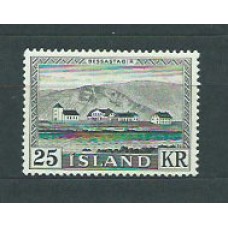 Islandia - Correo 1957 Yvert 277 * Mh