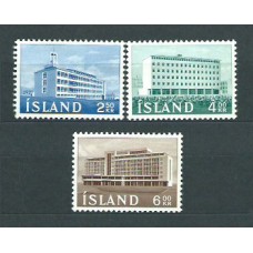 Islandia - Correo 1962 Yvert 316/8 ** Mnh