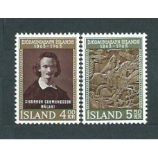 Islandia - Correo 1963 Yvert 323/4 ** Mnh Museo Nacional