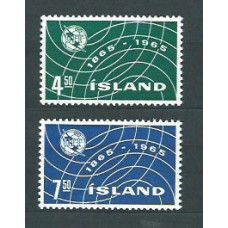 Islandia - Correo 1965 Yvert 345/6 ** Mnh UIT