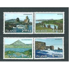 Islandia - Correo 1966 Yvert 355/8 ** Mnh Paisajes