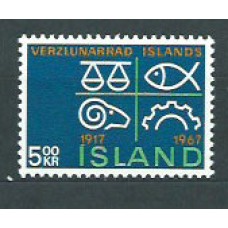 Islandia - Correo 1967 Yvert 367 ** Mnh