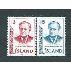 Islandia - Correo 1973 Yvert 433/4 ** Mnh Personaje