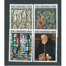 Islandia - Correo 1974 Yvert 447/50 ** Mnh