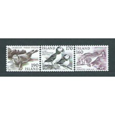 Islandia - Correo 1980 Yvert 511/3 ** Mnh Fauna