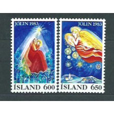 Islandia - Correo 1983 Yvert 561/2 ** Mnh Navidad