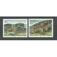 Islandia - Correo 1986 Yvert 603/4 ** Mnh