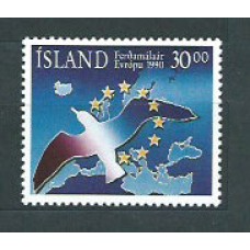 Islandia - Correo 1990 Yvert 683 ** Mnh Año Europeo del Turismo