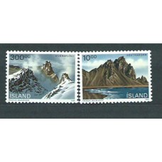 Islandia - Correo 1991 Yvert 693/4 ** Mnh Paisajes