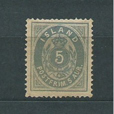 Islandia - Correo 1876 Yvert 6 * Mh