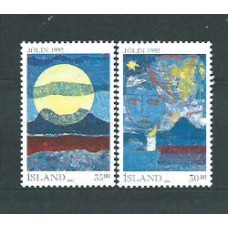 Islandia - Correo 1992 Yvert 727/8 ** Mnh Navidad