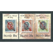 Islandia - Correo 1993 Yvert 745/7 ** Mnh Dia del Sello