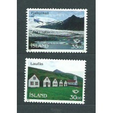 Islandia - Correo 1995 Yvert 779/80 ** Mnh Turismo