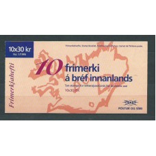 Islandia - Correo 1995 Yvert 779 - Carnet ** Mnh Turismo