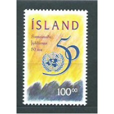 Islandia - Correo 1995 Yvert 786 ** Mnh Naciones Unidas