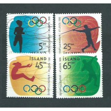 Islandia - Correo 1996 Yvert 799/802 ** Mnh Juegos Olimpicos de Atlanta