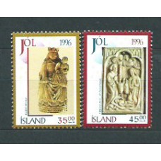 Islandia - Correo 1996 Yvert 813/4 ** Mnh Navidad