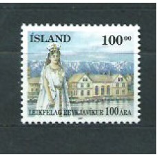 Islandia - Correo 1997 Yvert 828 ** Mnh Teatro