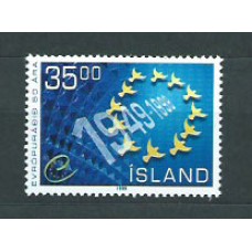 Islandia - Correo 1999 Yvert 862 ** Mnh Consejo de Europa