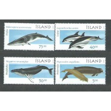 Islandia - Correo 2000 Yvert 891/4 ** Mnh Fauna Cetaceos