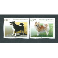 Islandia - Correo 2001 Yvert 912/3 ** Mnh Fauna Perros