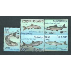 Islandia - Correo 2002 Yvert 940/4 ** Mnh Peces