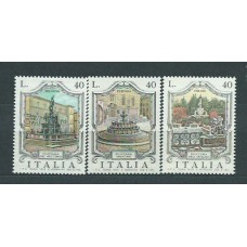 Italia - Correo 1974 Yvert 1199/201 ** Mnh Fuentes de Italia