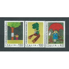 Italia - Correo 1976 Yvert 1278/80 ** Mnh Dia del Sello