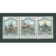 Italia - Correo 1978 Yvert 1358/60 ** Mnh Fuentes