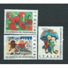 Italia - Correo 1979 Yvert 1411/3 ** Mnh Dia del Sello