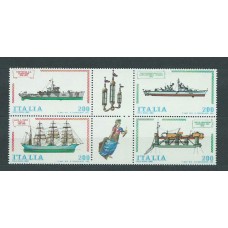 Italia - Correo 1980 Yvert 1460/3 ** Mnh Barcos