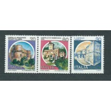 Italia - Correo 1981 Yvert 1498/500 ** Mnh Castillos