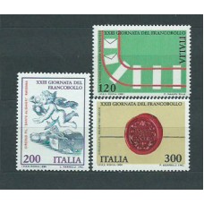 Italia - Correo 1981 Yvert 1516/8 ** Mnh Dia del Sello